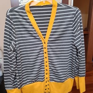 Snap button cardigan